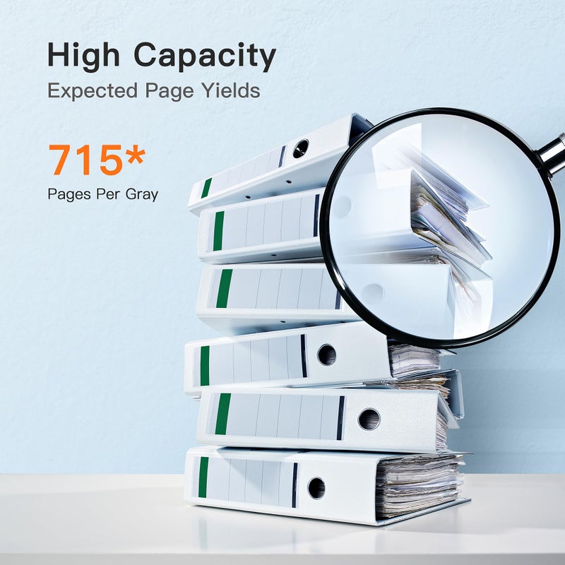 E-Z Ink Compatible Ink Cartridge Replacement for Canon CLI-271XL CLI 271 XL Compatible with PIXMA TS8020 TS9020 MG7720 Printer (Gray, 3 Pack) - Image 3